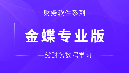 金蝶专业版财务软件实战训练课程