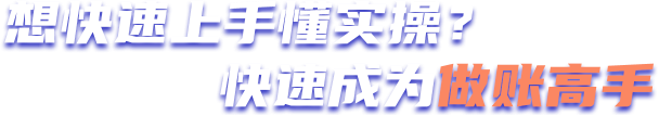 想快速上手懂实操？ 快速成为做账高手